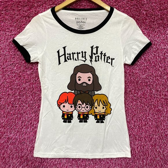 Harry Potter Chibi Style Harry Potter Character T-Shirt Small - Picture 1 of 4